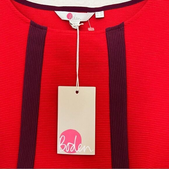 NEW Boden Anita Ottoman Textured Ribbed Tunic Dress Size 4 - Picture 6 of 7